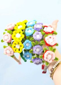 Blue Flower Headband