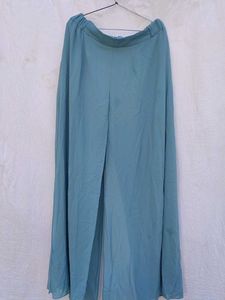 Flowy Teal Palazzo Pants