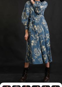 Bohemian Floral Midi Dress