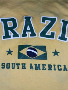 Brazil Themed Crop Top