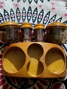 Beautiful Salt, Pepper Dispenser Set Of 4