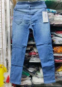 Stylish Light Blue Denim Jeans