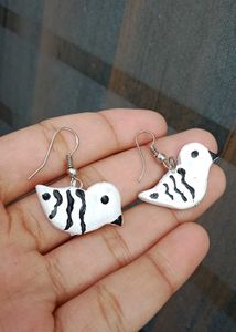 Bird Design Earrings