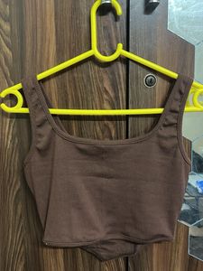 Ribbed Corset Top