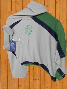 Men's Colorblock Polo T-Shirt Size M
