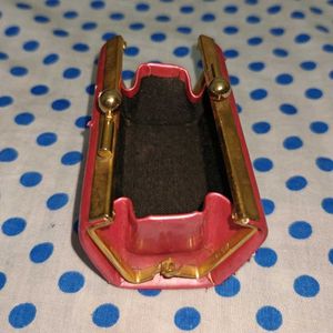 Pink Guy Laroche Vintage Mini Clutch