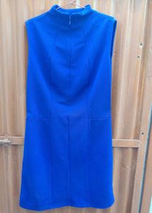 Vibrant Blue A-Line Dress