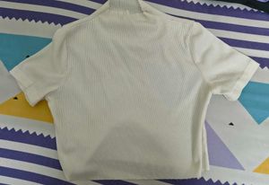 Ribbed Mock Neck Top