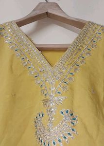 Elegant Yellow Kurta