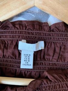 43 H&amp;M SMOCKED top