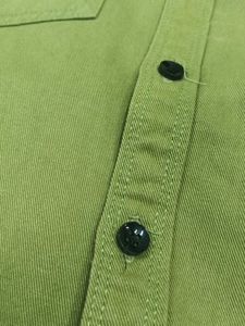 Men's Light Green Casual Shirt