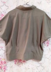 Stylish Women's Olive Green Top