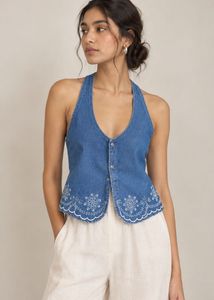 Denim Waistcoat