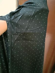 Black Polka Kurti