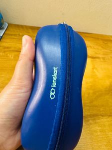 Lenskart Blue Hard Shell Glasses Case