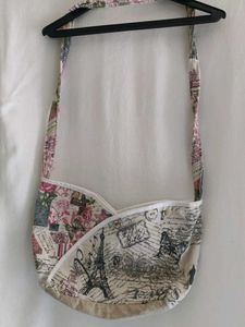 Paris Themed Shoulder Bag