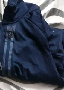 Men's Navy Blue Track Jacket