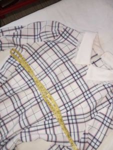 Classic Plaid Collared Blouse