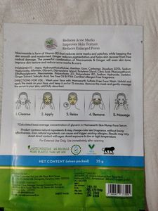 Mamaearth Niacinamide Bamboo Sheet Mask