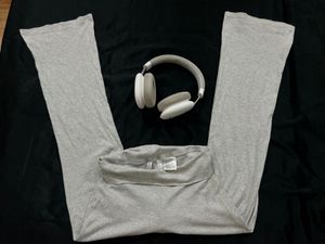 Low waist fold over flared pants