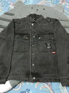 Stylish Grey Denim Jacket