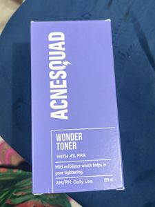 Acne Squad Toner & Sanafe Combo