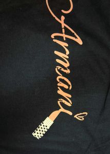 Armani Jeans Dark Blue Graphic T-Shirt