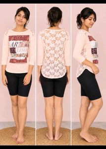 Arty & Stylish Floral Print Top