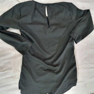 Black Long Sleeve Top