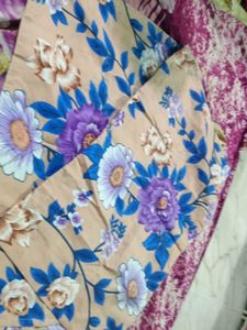 Floral Print Bedsheet Set with 2 pillow cover