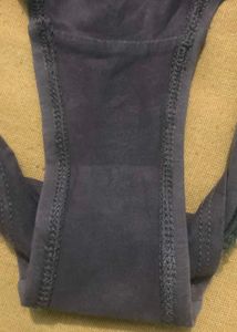 Comfortable Mauve Lace Trim Briefs