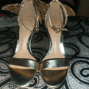 New Cute Heels Sandal Glittery Butterfly