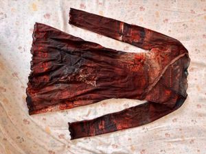 Goth Mesh Long Sleeve Top