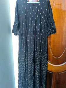 Black maxi gown
