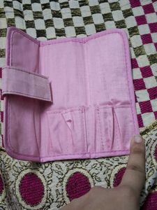 Cute Polka Dot manicure kit bag