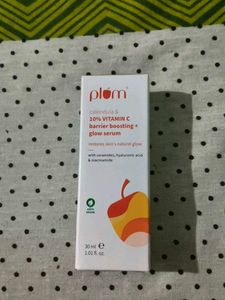 plum 10% vitamin c barrier boosting glow serum