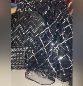 Black Colour Lehenga *FREE SHiPPING*