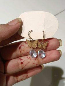 [COMBO] Cute Butterfly &amp; Gemstone Earrings