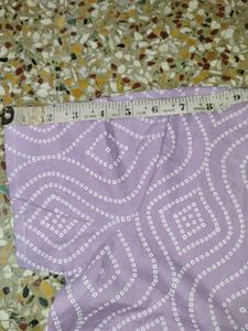 Lavender Printed Kurti Top