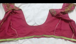 Pink Bridal Heavy Blouse