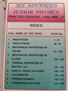 Narayana Physics JEE Advanced Books