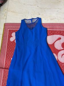 Stunning Blue High-Low Dress