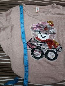 Party Wear Crop Top For 2-3 Years Old Girl