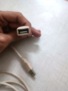 Usb Male And Female Cable