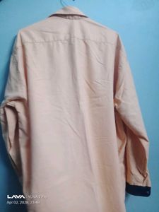Men's Peach Kurta