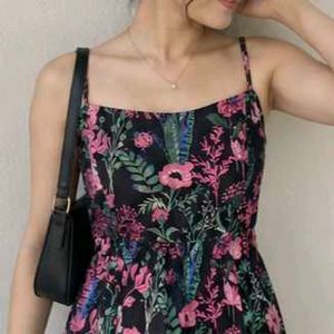 Floral Print Maxi Dress