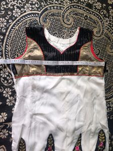 New Semi Stitched Velvet Embroidery Work