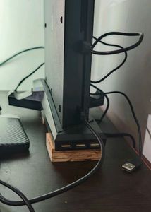 PS4 Vertical Stand with USB Ports &amp; Cooler