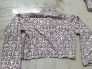 Sparkling Lilac Embroidered Blouse