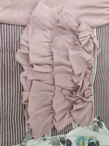 Pink Ruffled co-ord Set